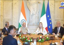 PM Modi & PM Meloni discuss regional & global developments of mutual interest during delegation-level talks