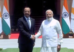 PM Narendra Modi holding talks with President of Cyprus Nikos Christodoulides in New Delhi