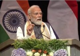 PM Narendra Modi addresses community event in the Hague, Netherlands