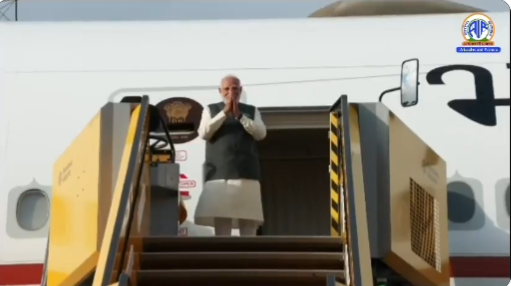 PM Narendra Modi left for Norway after concluding his two-day visit to Sweden