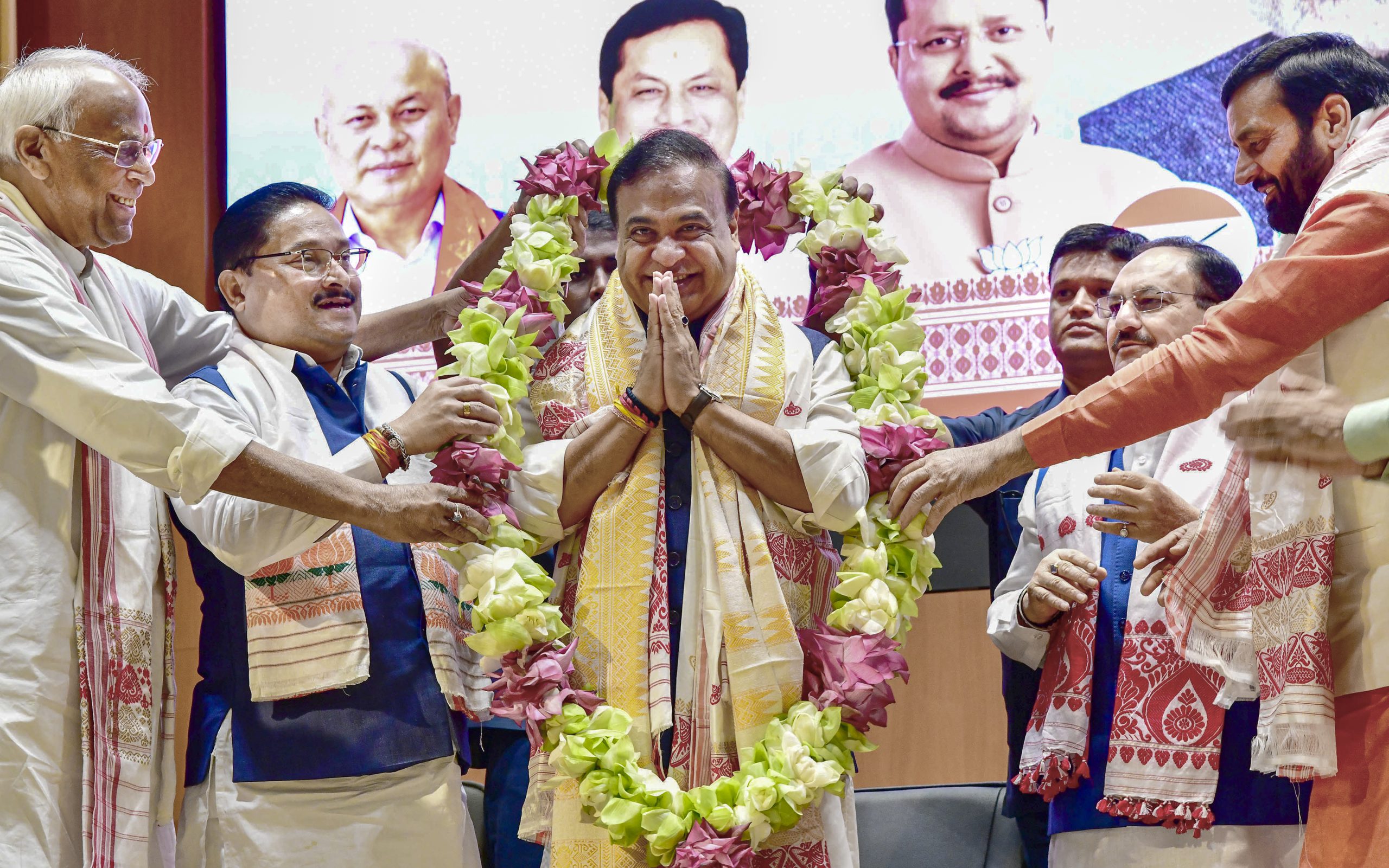 Assam Governor invites Himanta Biswa Sarma to form new government in the state