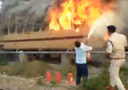 Detailed inquiry underway to ascertain cause of fire on Sasaram-Patna passenger train in Bihar
