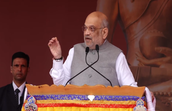 HM Amit Shah inaugurates Lord Buddha’s Sacred Holy Relics Exposition in Ladakh