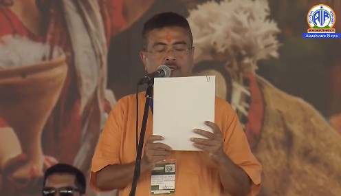 पश्चिम बंगाल: शुभेंदु अधिकारी ने ली मुख्यमंत्री पद की शपथ, राज्य में पहली बार भाजपा सरकार का गठन
