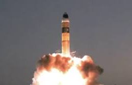Short Range Ballistic Missile Agni-1 successfully test-launched from Chandipur in Odisha