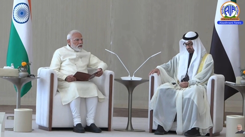 PM Modi, UAE President Sheikh Mohamed bin Zayed Al Nahyan discuss energy cooperation and bilateral trade in Abu Dhabi; Both leaders exchange key MoUs