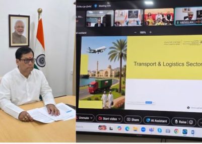 भारत-ओमान ने समुद्री सहयोग और क्षेत्रीय संपर्क मजबूत करने पर चर्चा की