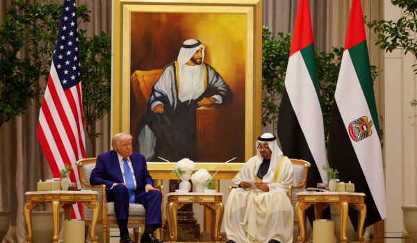 UAE President Mohamed bin Zayed Al Nahyan Holds Talks With US President Donald Trump on Regional Situation