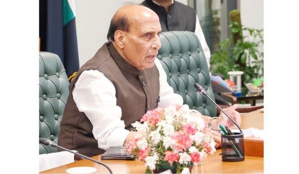 Defence Minister Rajnath Singh chairs IGoM meeting on West Asia