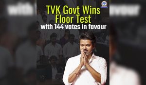 TVK Government Wins Floor Test in Tamil Nadu Assembly