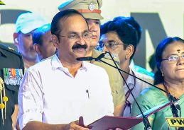 Congress leader V. D. Satheesan takes oath as Keralam CM along with 20 Cabinet Ministers