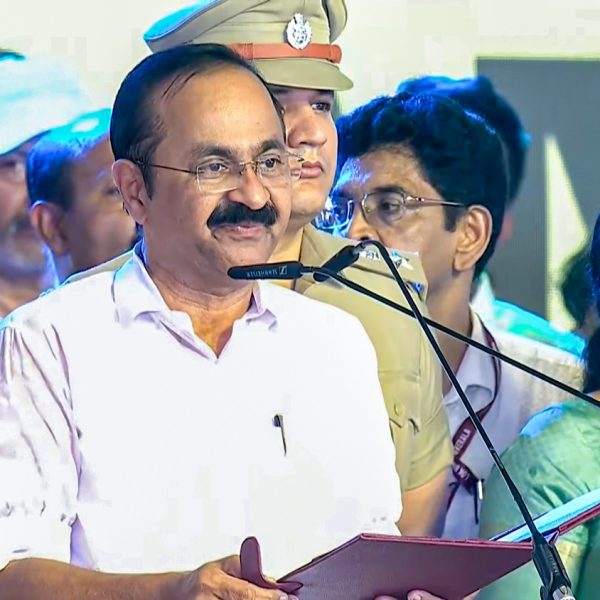 Congress leader V. D. Satheesan takes oath as Keralam CM along with 20 Cabinet Ministers