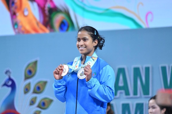  Weightlifting: India’s Gyaneshwari Yadav bags silver and bronze