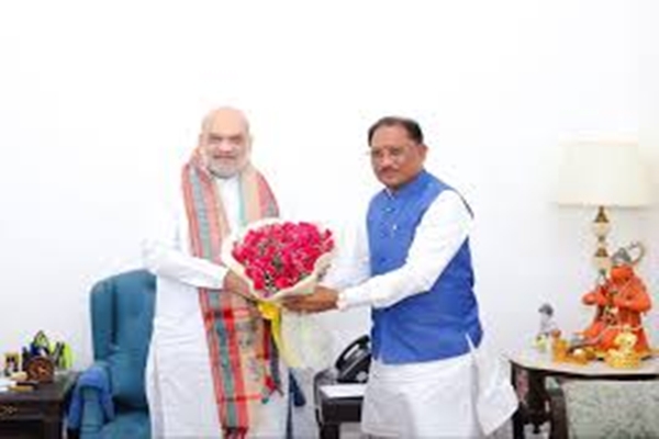 Chhattisgarh Chief Minister briefs HM Amit Shah about developments in  Bastar region 