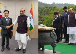 Defence Minister Rajnath Singh holds meeting with South Korean Defence Minister in Seoul