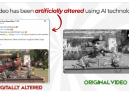 Govt debunks digitally altered video of former Lieutenant General Manoj Kumar Katiyar