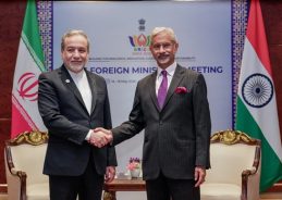 EAM S Jaishankar meets Iranian FM Abbas Araghchi in New Delhi