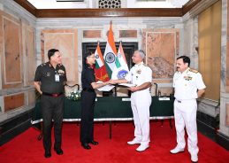 Indian Army & Indian Navy sign MoA on Affiliation to strengthen inter-service cooperation