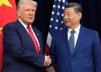 মার্কিন প্রেসিডেন্ট ডোনাল্ড ট্রাম্প আজ তিনদিনের সফরে চীনের রাজধানী বেজিং যাচ্ছেন