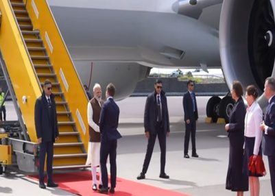 PM Modi reaches Gothenburg on Third Leg of Five-Nation Tour
