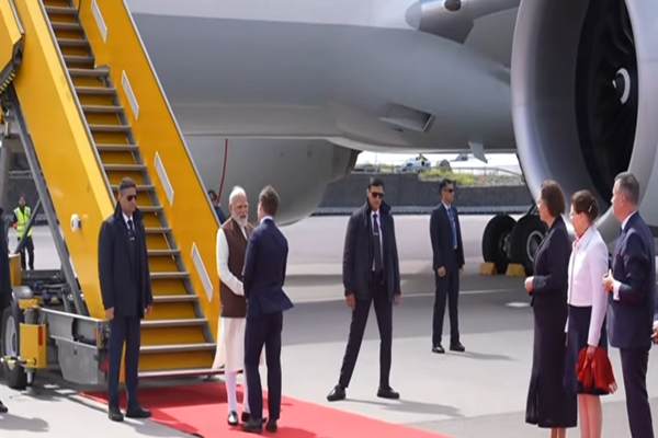 PM Modi reaches Gothenburg on Third Leg of Five-Nation Tour