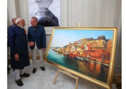 PM Modi lauds Italian painter Giampaolo Tomassetti for his work on Indian culture
