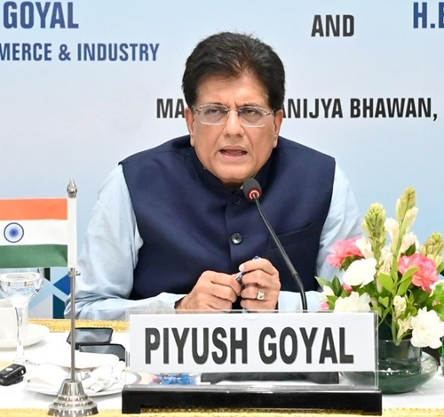 Union Minister Piyush Goyal says India’s GDP upgraded from 6.4 to 6.5% in middle of global crisis