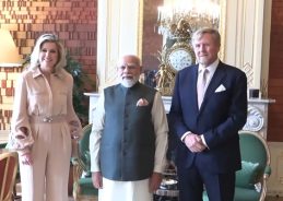 PM Modi meets Dutch King Willem-Alexander and Queen Máxima in The Hague
