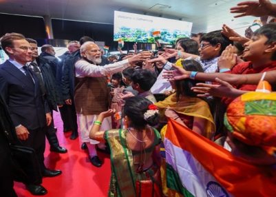 PM Modi Receives Warm Welcome from Indian Diaspora in Sweden’s Gothenburg