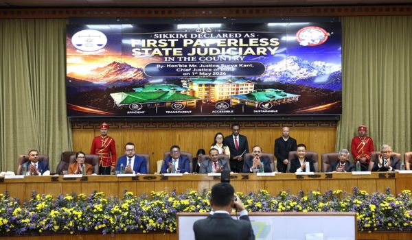 Sikkim becomes country’s first paperless judiciary state