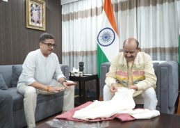 Delegation Meets Speaker Om Birla on Development of Premium Fabric Blending Kota Doria and Eri Silk