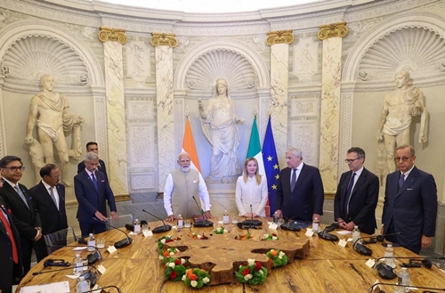 India, Italy agree to further develop India-Middle East-Europe Economic Corridor for deepening economic relations
