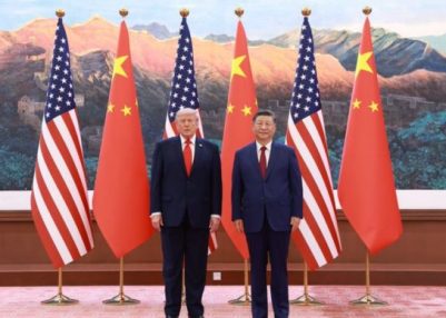 Bilateral talks between US President and Chinese President begin in Beijing