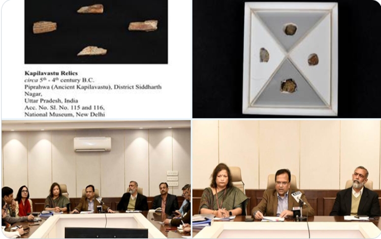 Relics of Lord Buddha from National Museum in New Delhi to be Displayed in Thailand - Vimarsana News